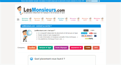 Desktop Screenshot of lesmonsieurs.com